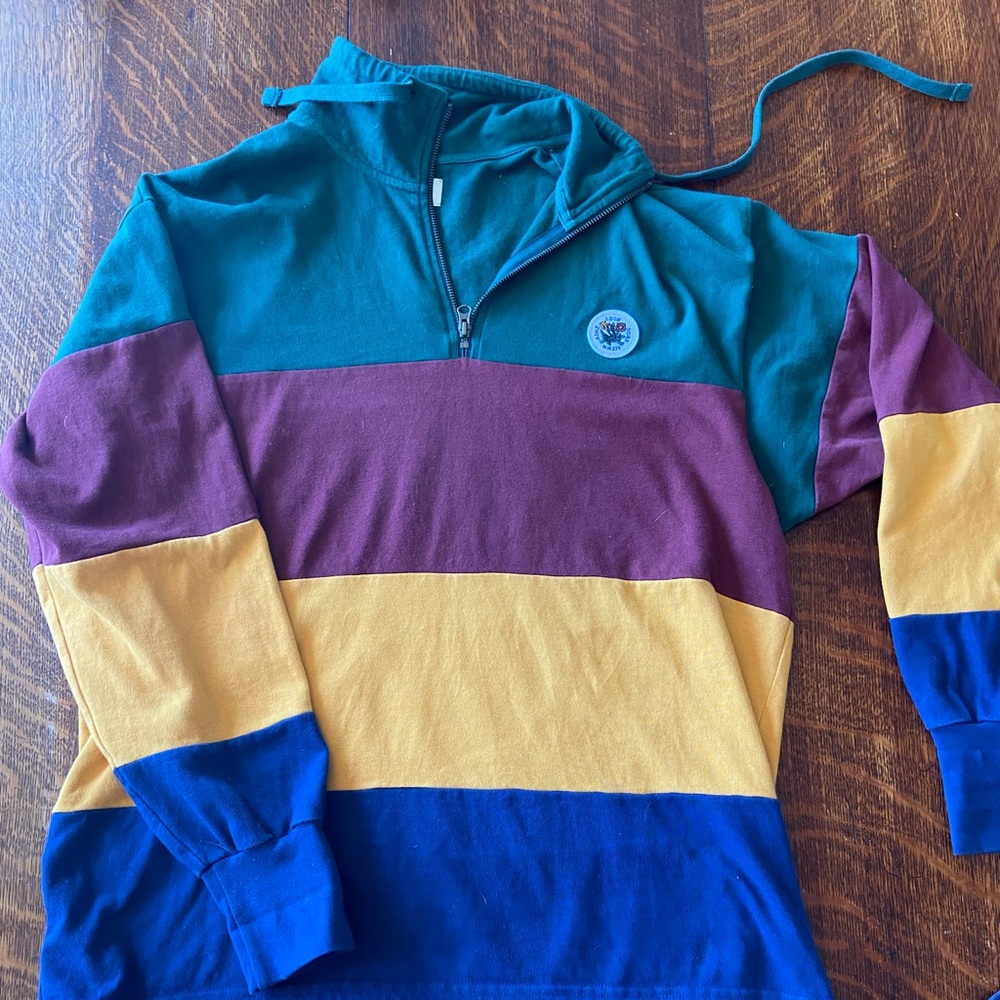 Aime Leon Dore 1/4 Zip Rugby Shirt Sweater